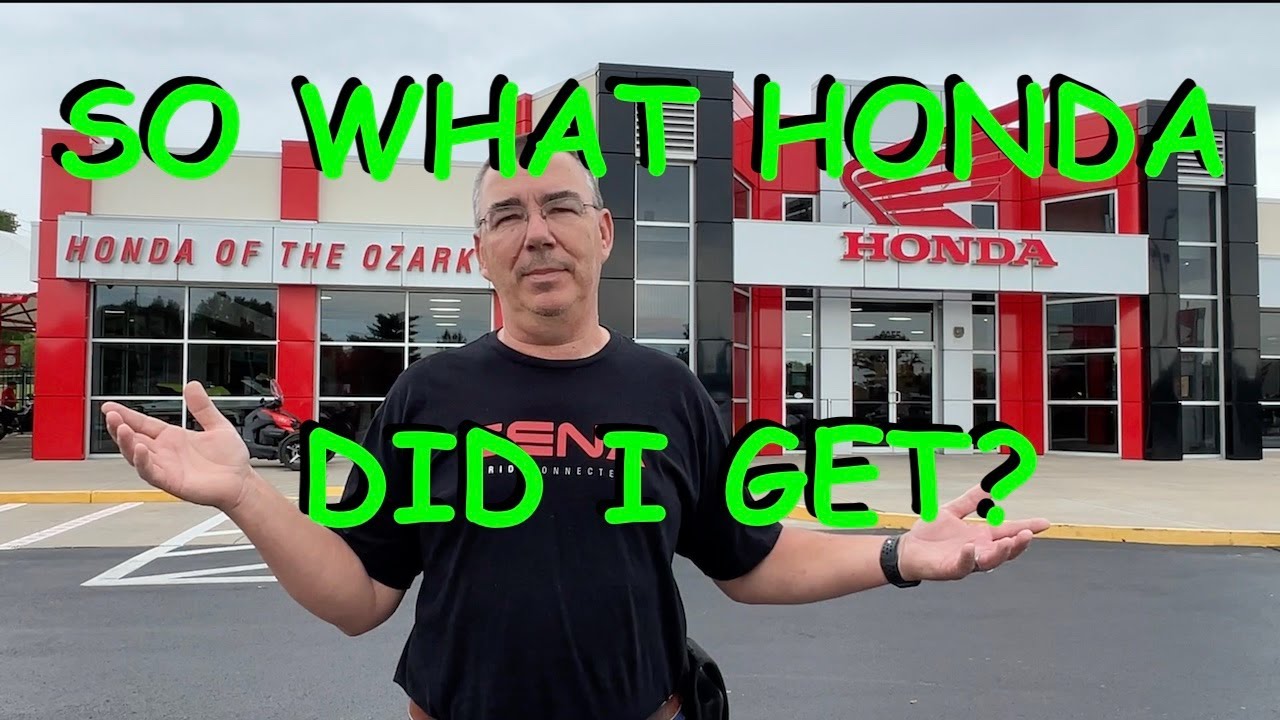 So What Honda Did I Buy Now? The Reveal!