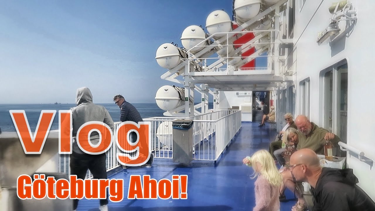 Urlaubsvlog 2021 #8 I Schweden wir kommen I Fähre nach Göteborg und Roomtour in der nächsten Airbnb
