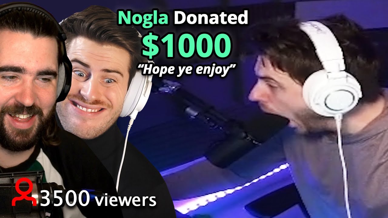 Nogla Trolls Terroriser with Donations | Nogla & Terroriser REACT!