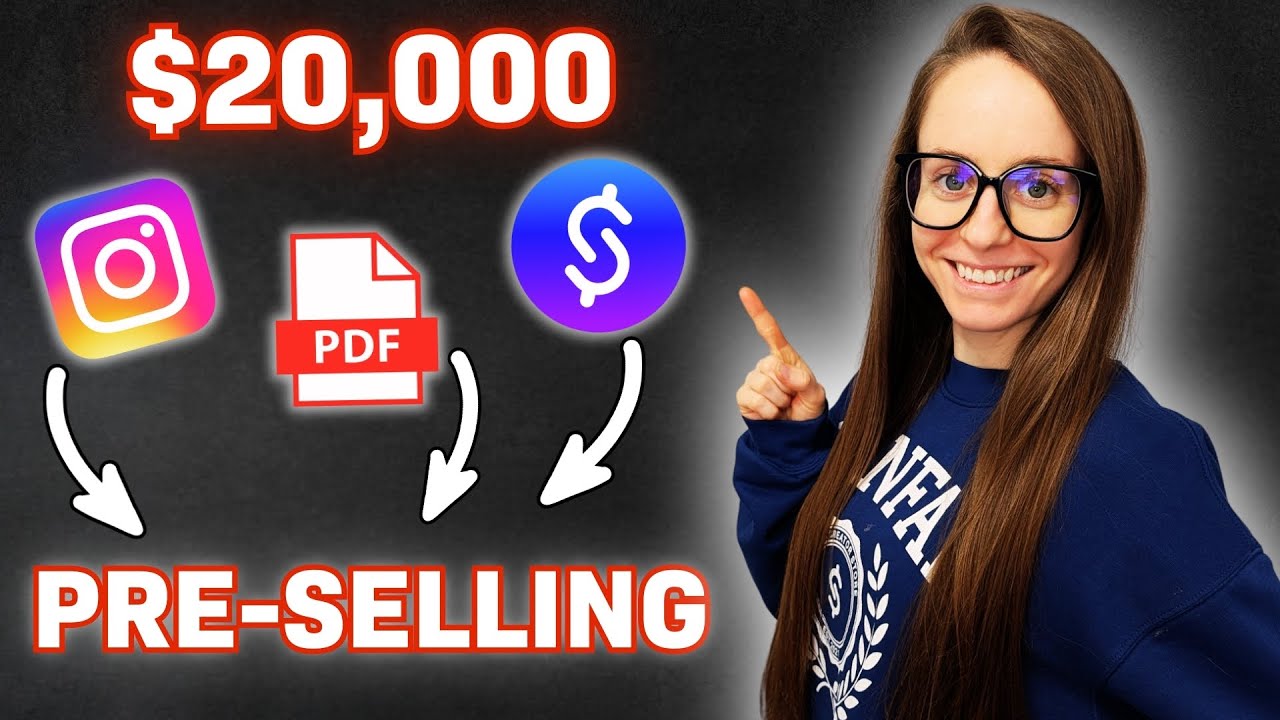 I Made $20k Pre-selling My Digital Product