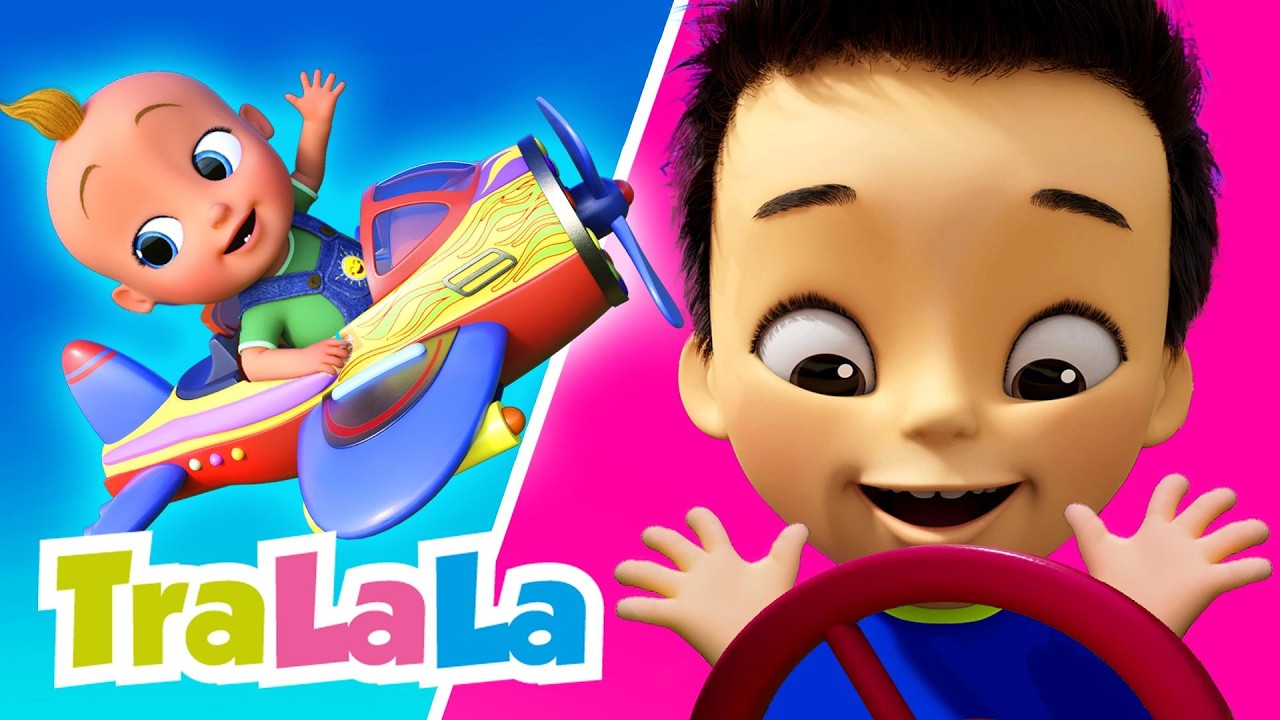 2 ORE - Cântecul Vehiculelor 🚗 Vrum - Vrum | Cântece pentru Copii - TraLaLa