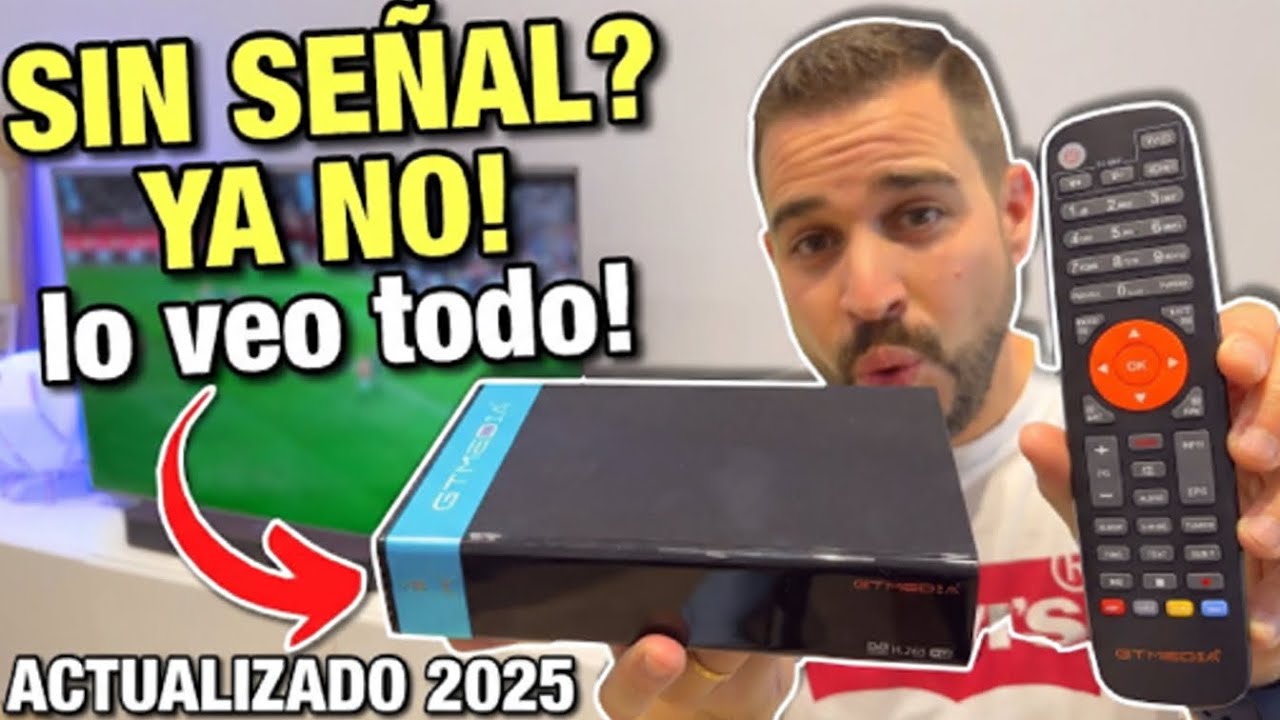 Tu RECEPTOR TV Satélite NO HA MUERTO, MIRA! | GTMedia V8X (2025)