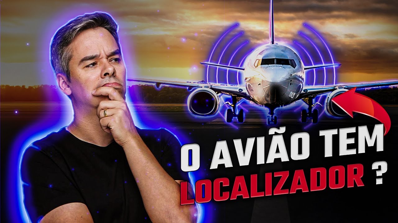 AERONAVE SUMIU, ela TEM LOCALIZADOR para encontrar?