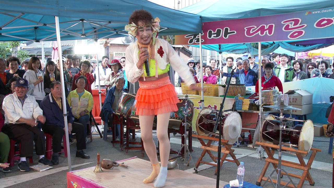 #서봉구4대품바 2부 양평 용문역앞산나물축제18-5-13영상감독 #장털보TV