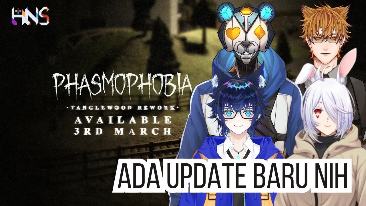 【HNS PHASMOPHOBIA】Loh, Phasmo Update? Ada rework baru!! Yuk kita cek【VtuberID】[#HNS]