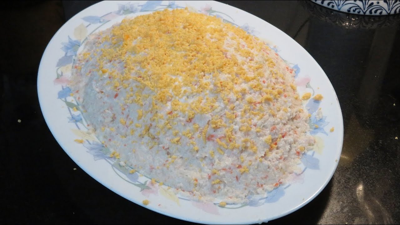 ENSALADILLA DE MERLUZA Y MARISCO - HAKE AND SEAFOOD SALAD
