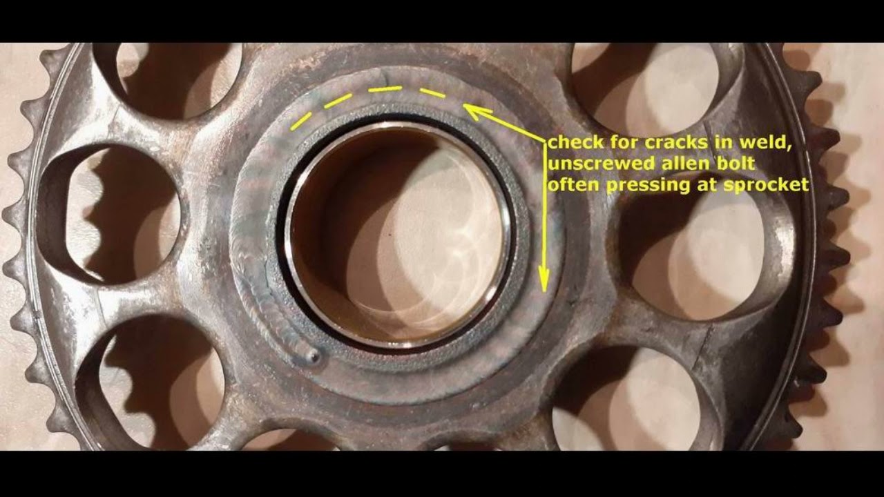 how to repair starter clutch/freilauf on Kawasaki  KLE 500
