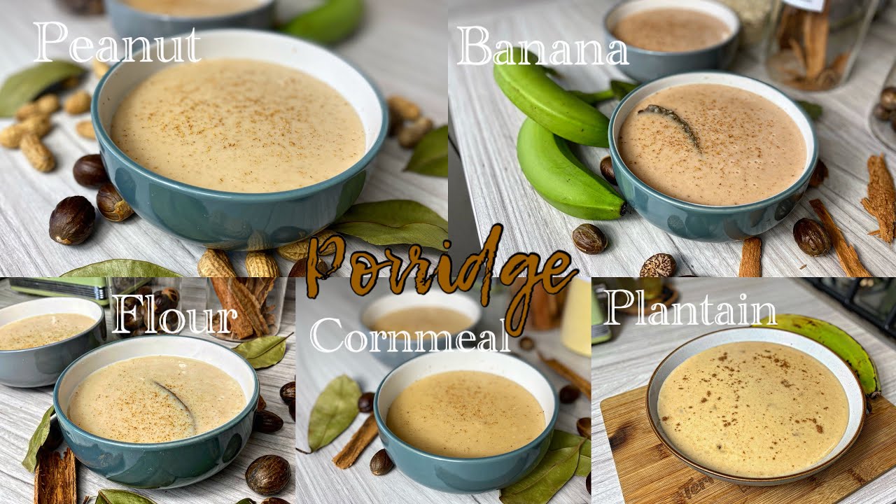 5 amazing Caribbean porridge recipes for Long Life and Good Health❗️