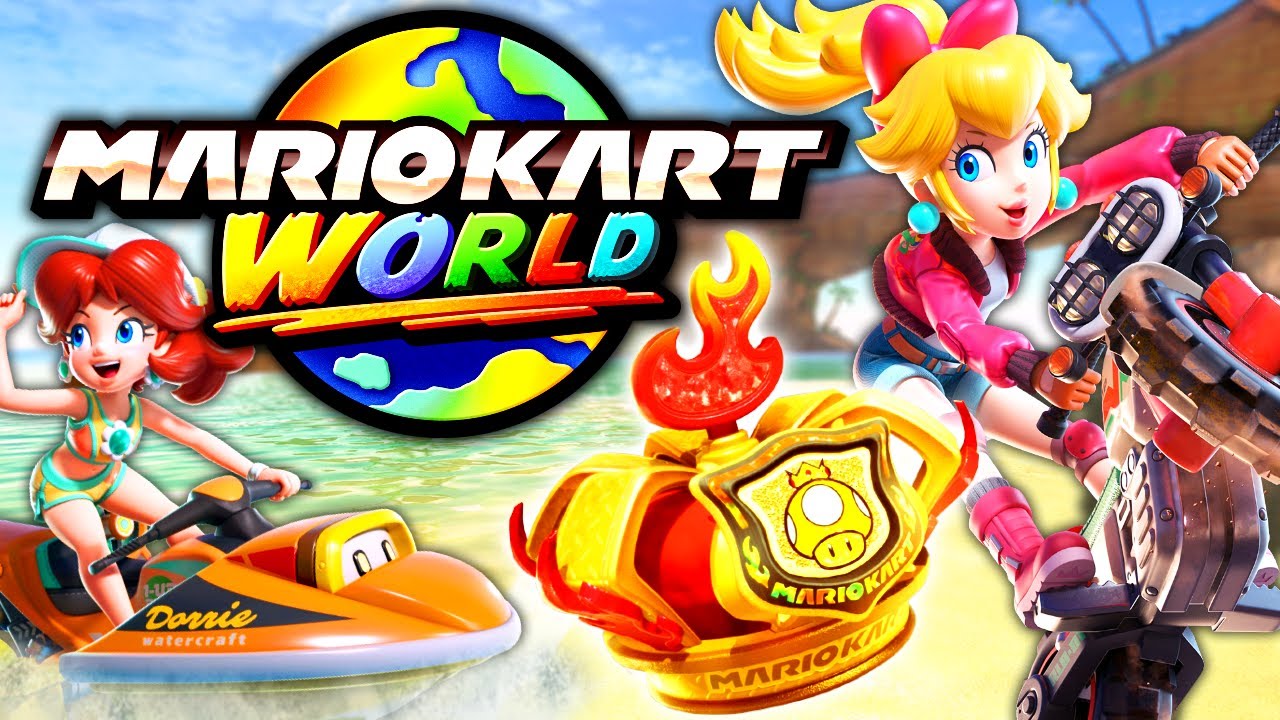 Mario Kart World - 150cc Knockout Tour - Full Game Walkthrough (3-Star Ranking)