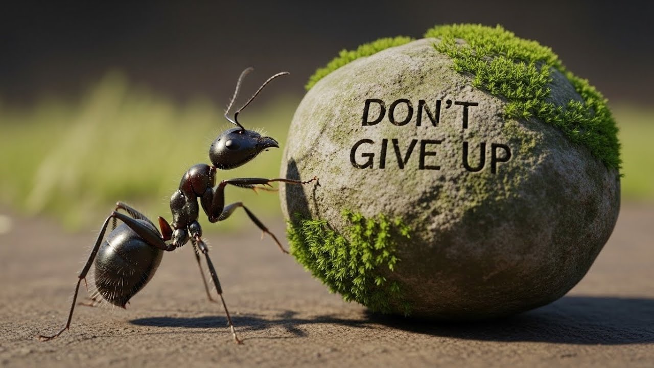 The Ant and the Heavy Grain – A Lesson in Discipline