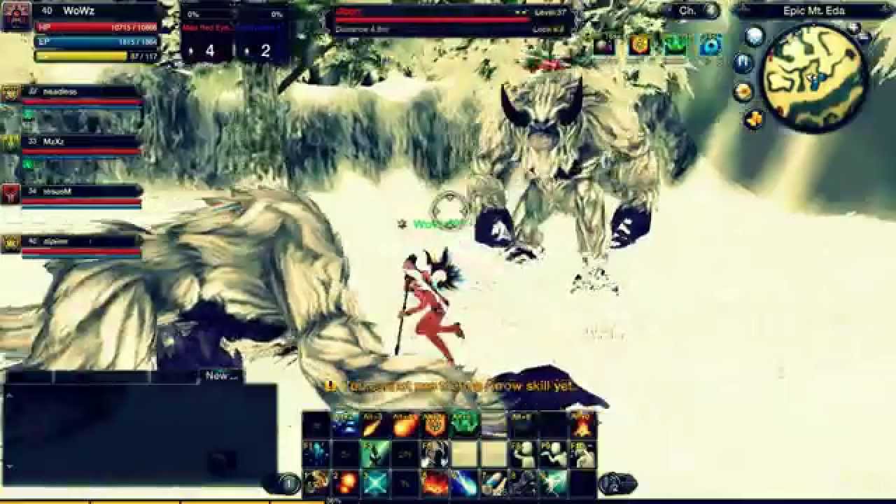 Raiderz Europe [ Diago Epic Mt.Eda Solo ] Sorc Lv.40