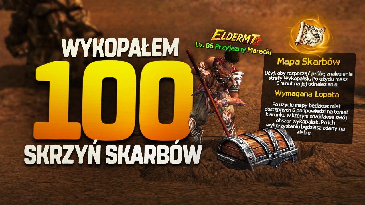 ElderMt2 - Ile zarobię ze 100 map skarb&oacute;w?
