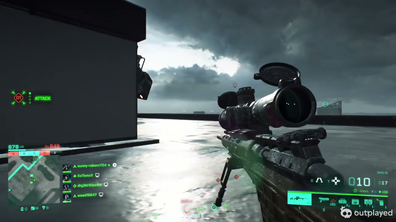 Why I still play 2042... 🔭 1,155m SWS-10 Shot