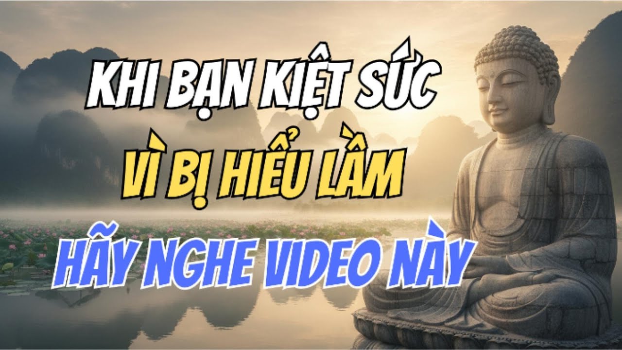 Khi bạn kiệt sức vì bị hiểu lầm, hãy nghe video này: Buông bỏ “cần đúng” để Tỉnh thức