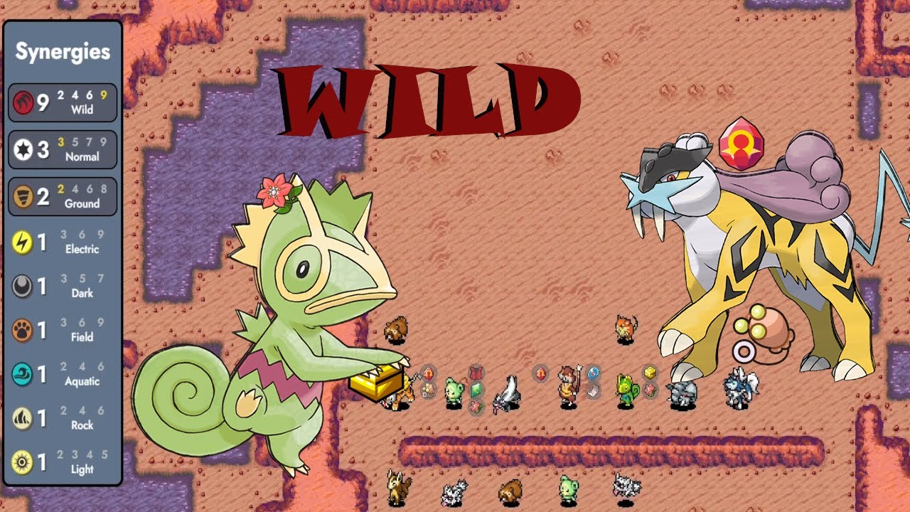 This KECLEON IS WILD - Pokemon Auto Chess 5.10