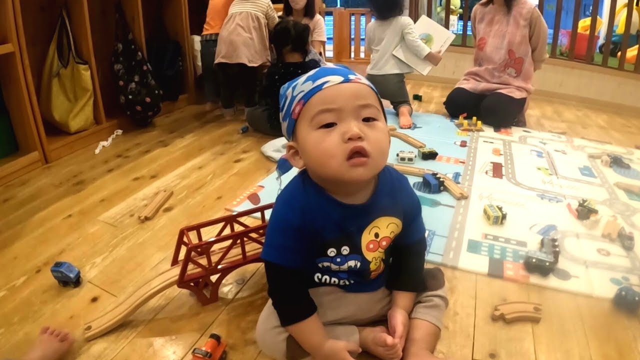 【保育園】乳児クラスの自由遊びの時間