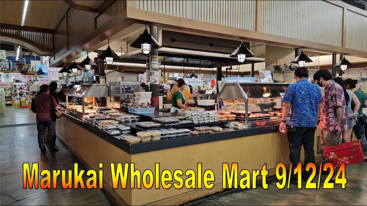 [4K] Marukai Wholesale Mart on 9/12/24 in Honolulu, Oahu, Hawaii