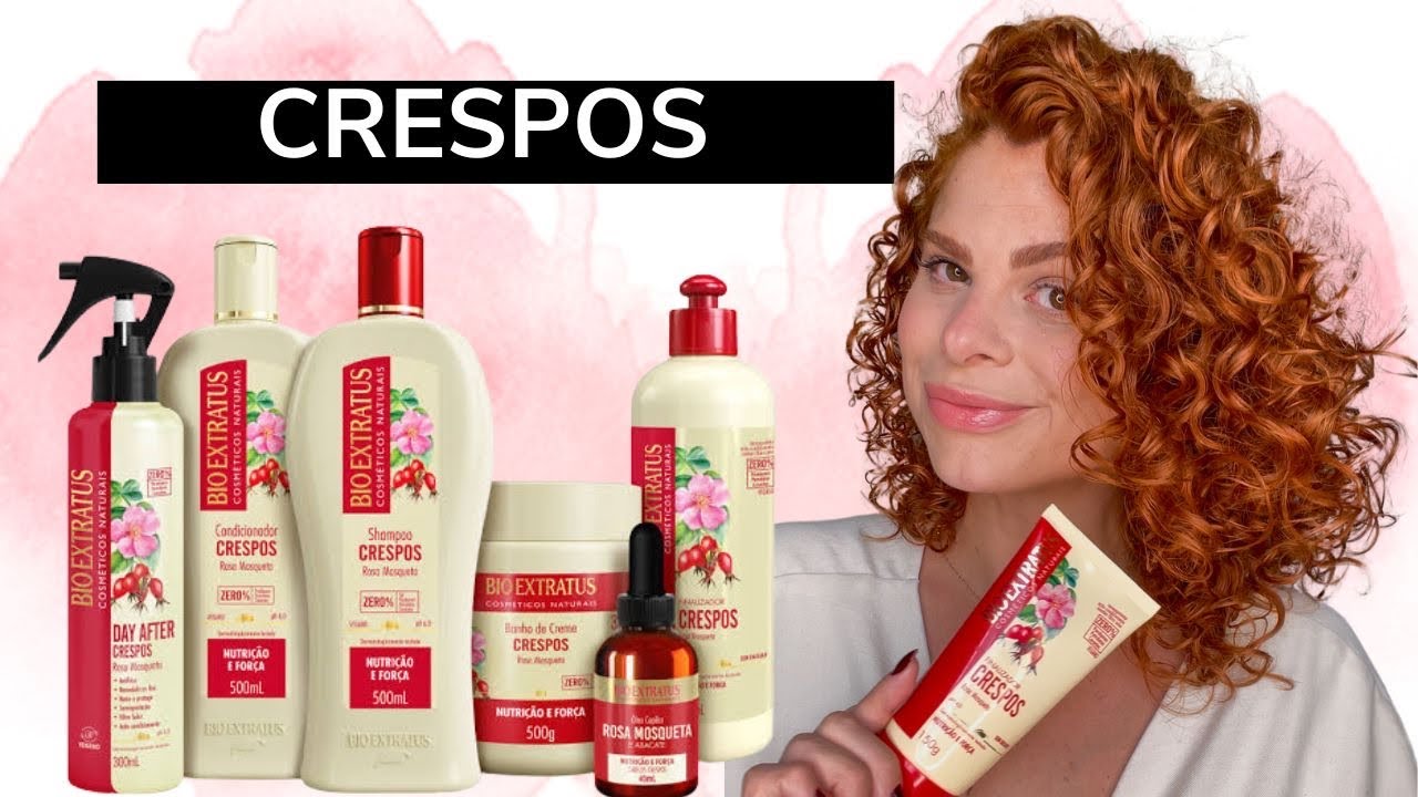 Resenha Linha Crespos Rosa Mosqueta Bioextratus