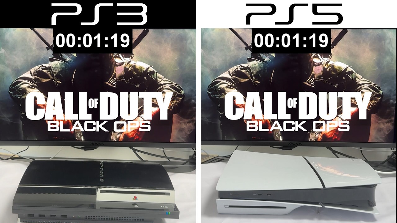 BLACK OPS 1 - PS5 vs PS3 | Graphics and Loading Times