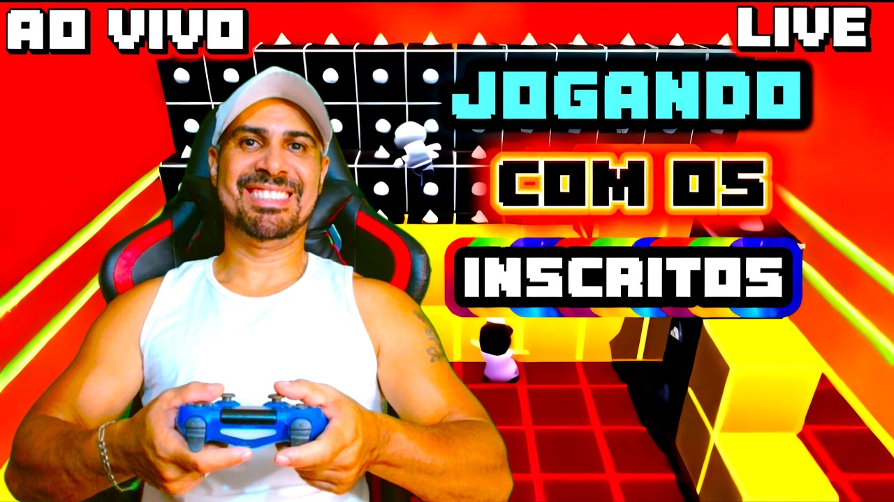 STUMBLE GUYS AO VIVO 🔥COM  | WR GAMES | DIVERSÃO GARANTIDA 😂