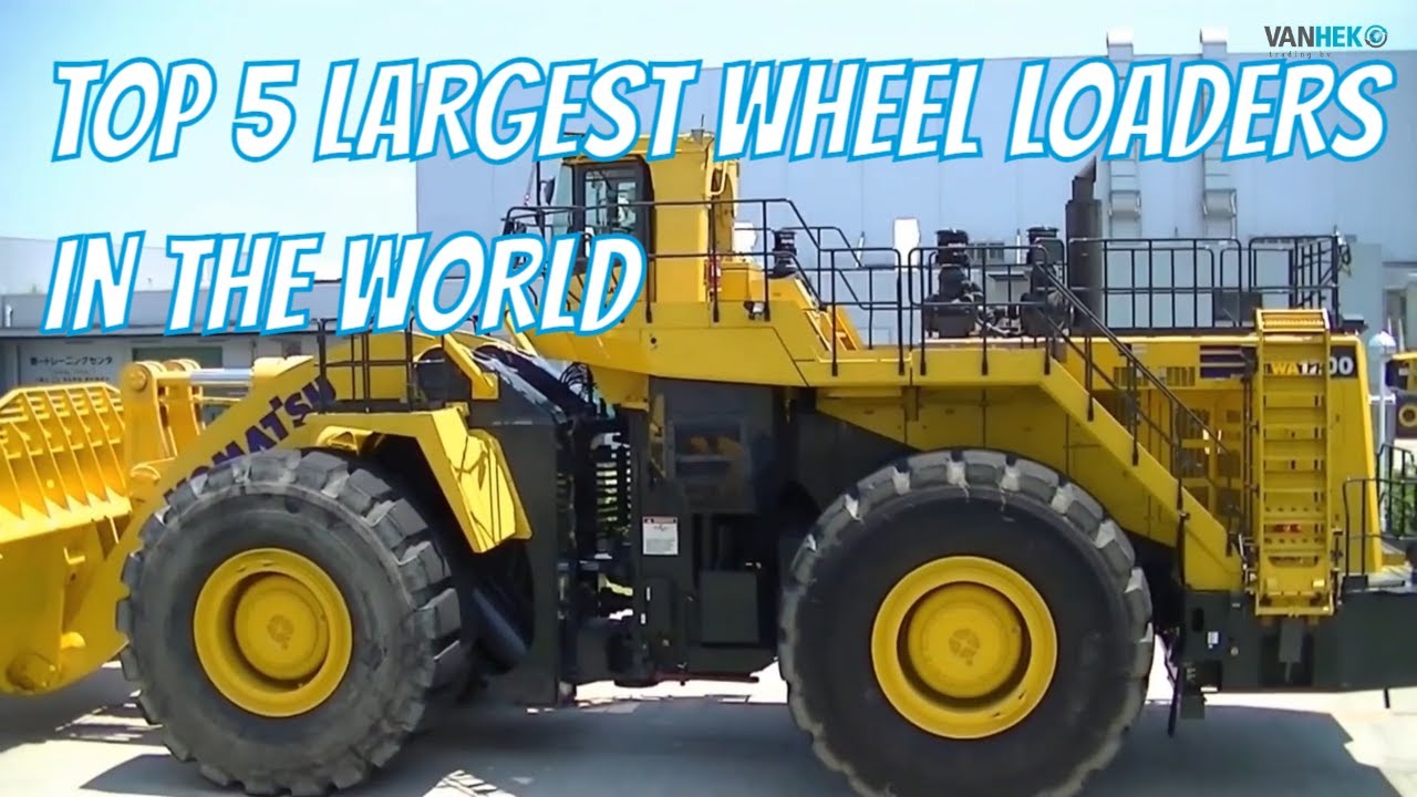 Top 5 loaders in the world! | The biggest shovels ever made!