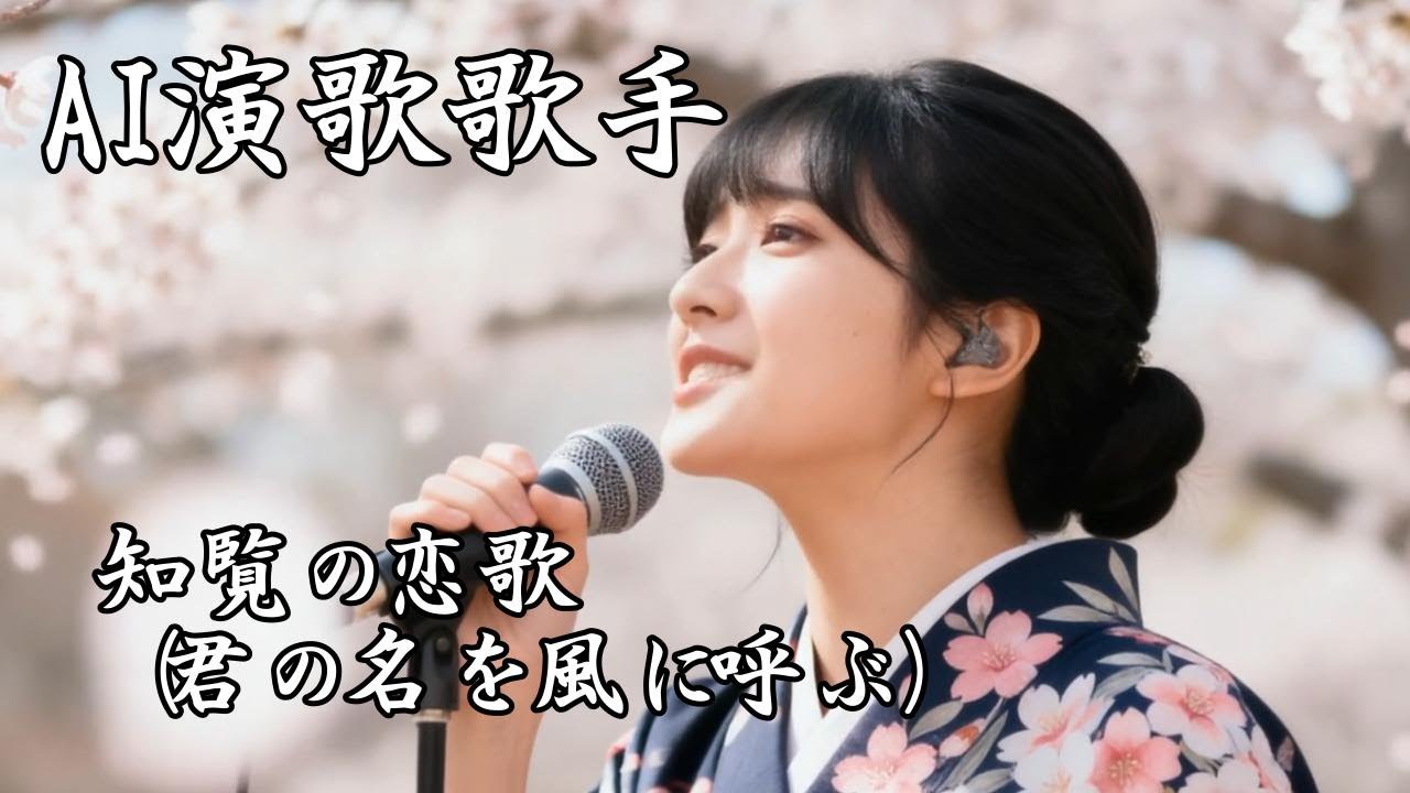君の名を風に呼ぶ｜AI演歌歌手が唄う｜知覧を舞台にした哀しい恋