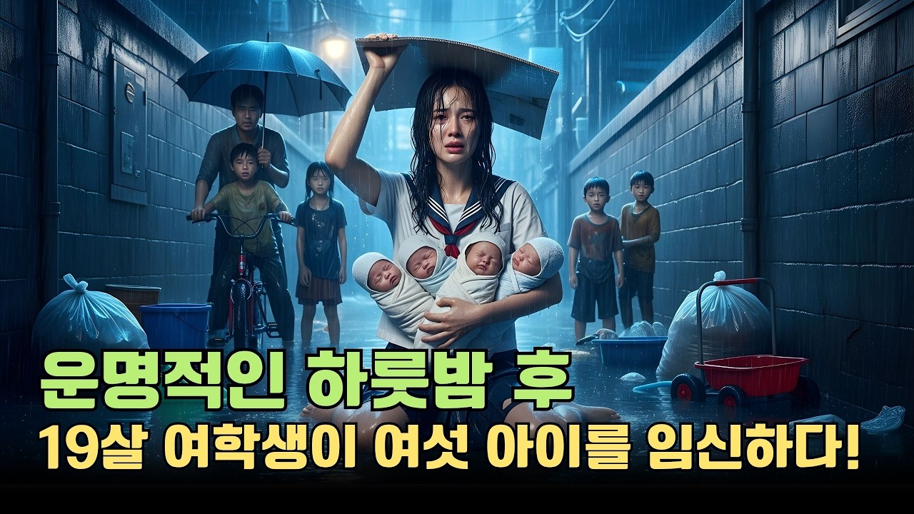 운명적인 하룻밤 후, 19살 여학생이 여섯 아이를 임신하다! 아빠의 정체에 모두가 충격!