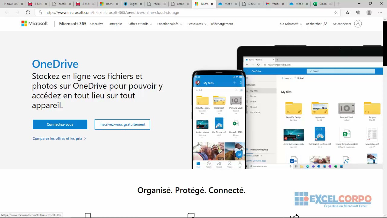[ FORMATION ]Excel: 82- Comment travailler avec OneDrive et Excel Online