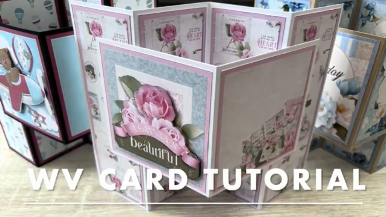 5x7 WV Card Tutorial with @NitwitCollections