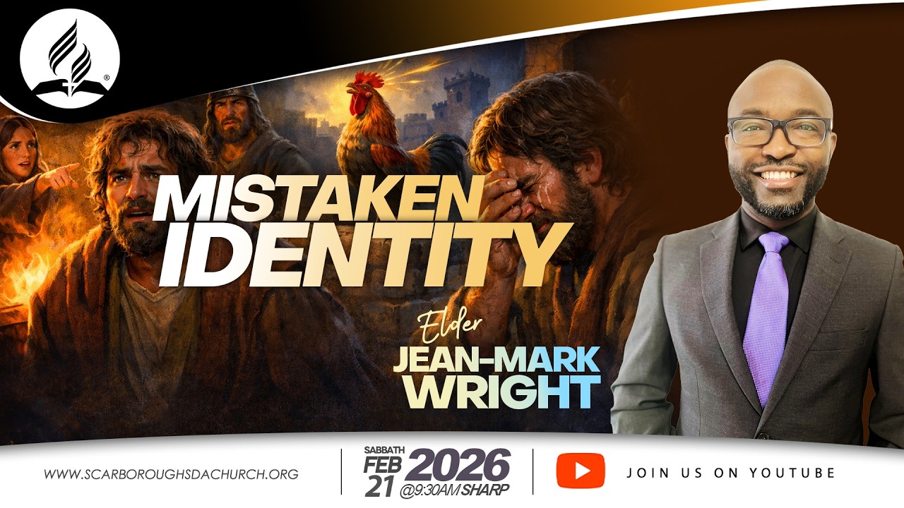 Scarborough SDA Church | Elder Jean-Mark Wright | Mistaken Identity | Feb 21, 2026