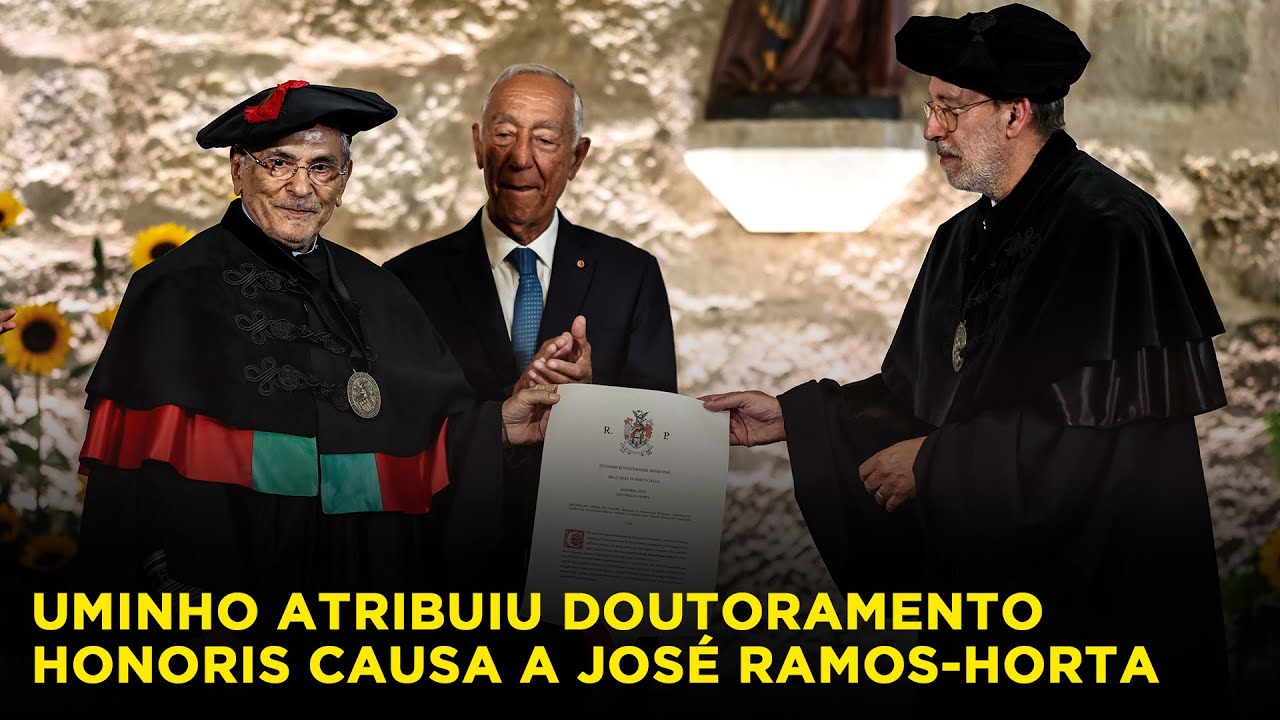 UMinho atribuiu Doutoramento Honoris Causa a José Ramos-Horta