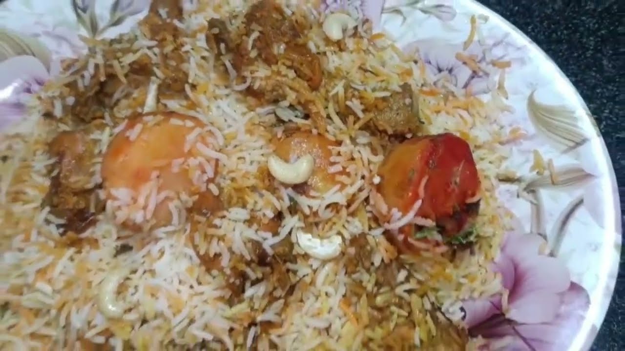 Kolkata biryani recipe tasty😋 Kolkata style biryani recipe