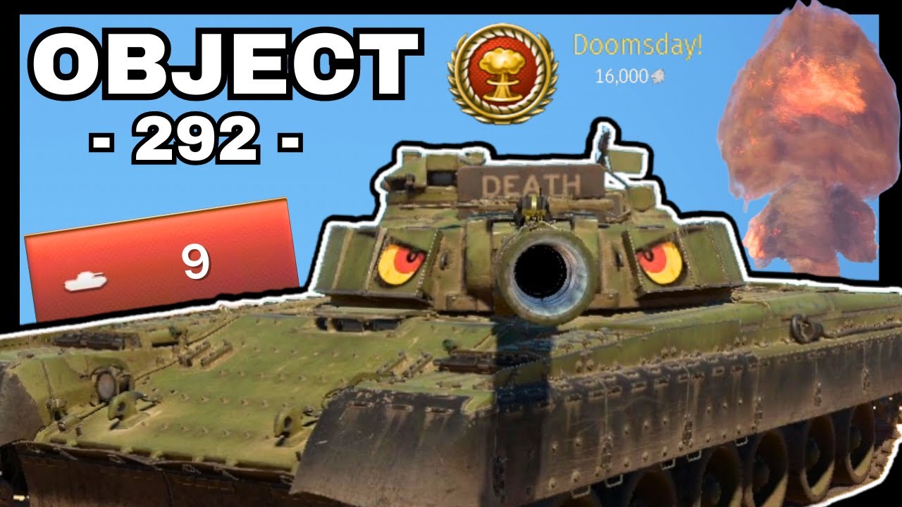 This Tank ONE TAP Main Battle Tanks - Object 292 in War Thunder