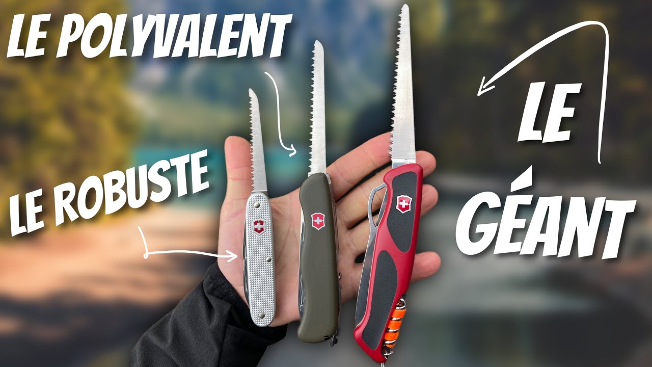 Les 3 Meilleurs Couteaux Victorinox avec une Scie !