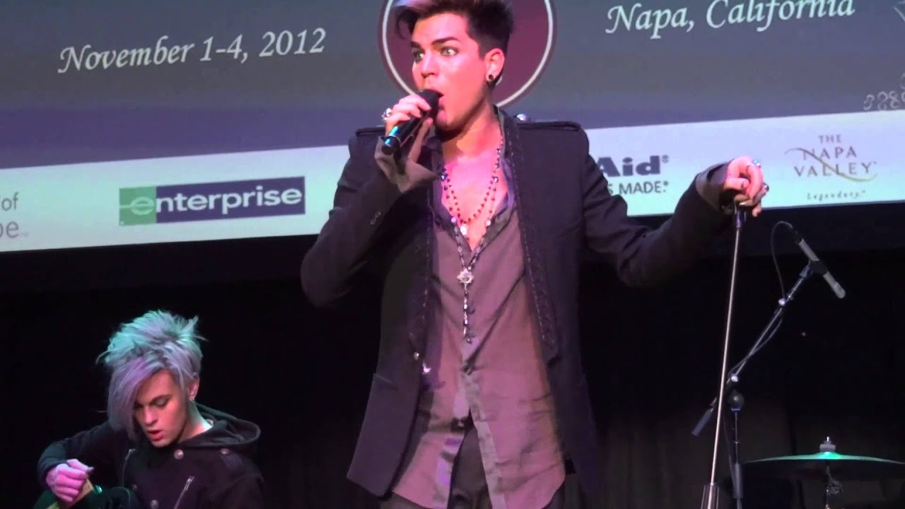 Adam Lambert - Trespassing - Live In The Vineyard - 11/3/12