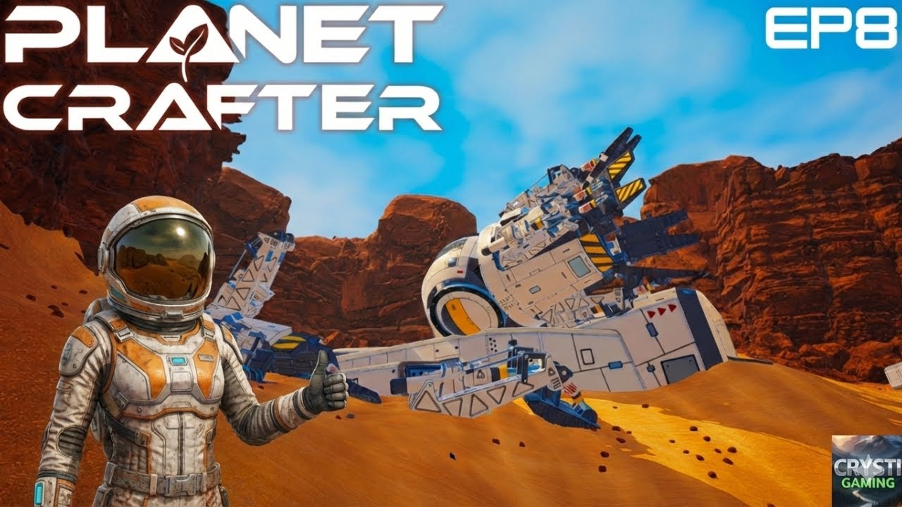 Pushing My Luck With This Resource Hunt | Planet Crafter EP8