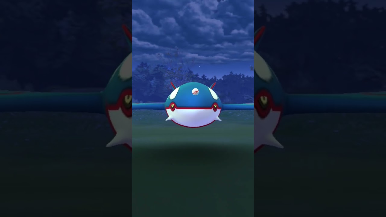 Primal Raid Kyogre Capture #primalraid #kyogre #pokemongo #pokego #pogo