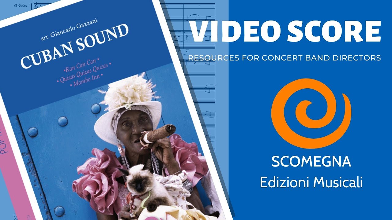 CUBAN SOUND - various, arr. Giancarlo Gazzani