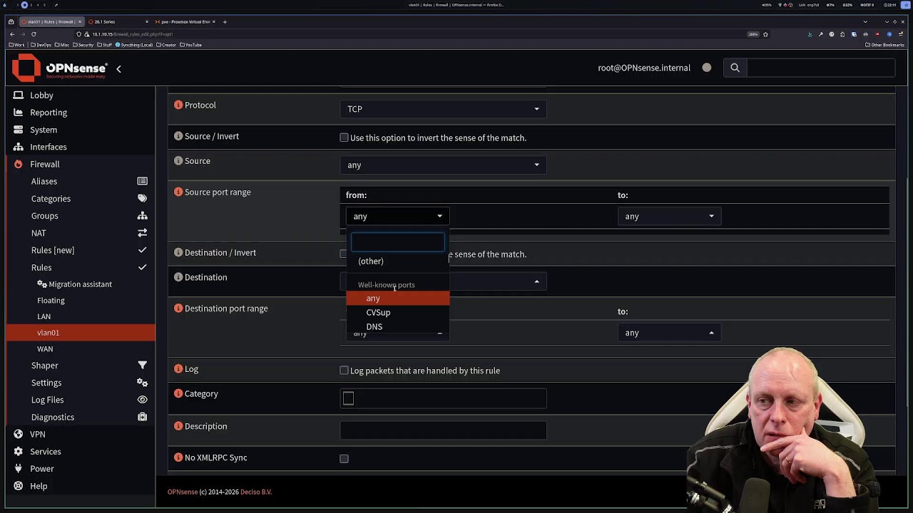 Live OPNsense 26.1 Upgrade – Found a UI Bug (Common Ports)