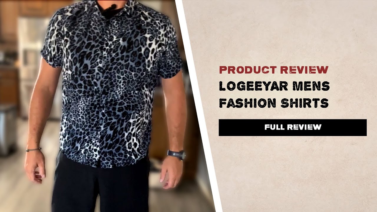 Full Review: Wild Print, Chill Fit | LOGEEYAR Leopard Snakeskin Shirt