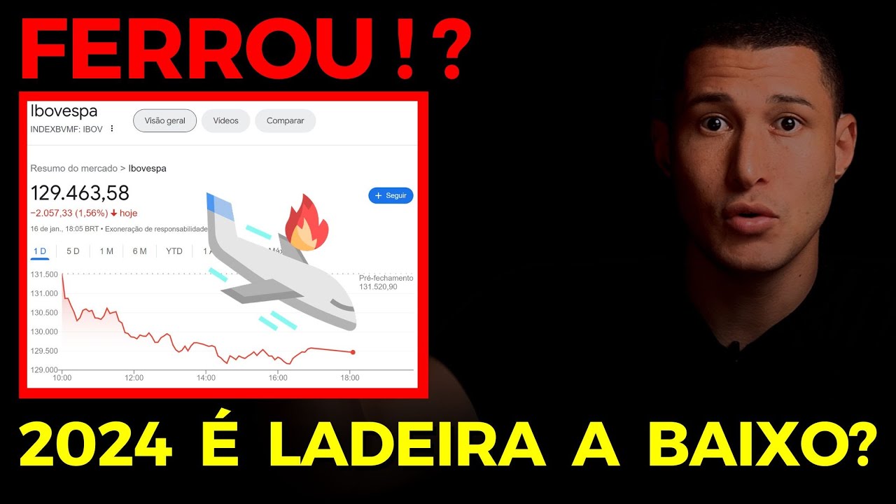 🚨 FERROU: Estrangeiro NÃO VAI SALVAR a BOLSA de VALORES BRASILEIRA!