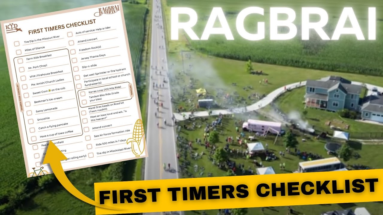 Nail Your First RAGBRAI: The Checklist That Covers It All!
