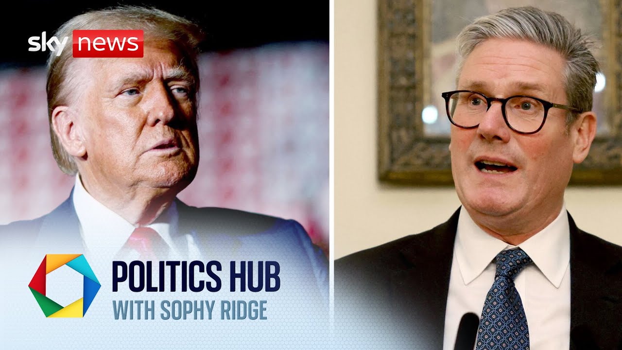 Sir Keir Starmer and Donald Trump will attend Pope Francis's funeral | Politics Hub with Sophy Ridge