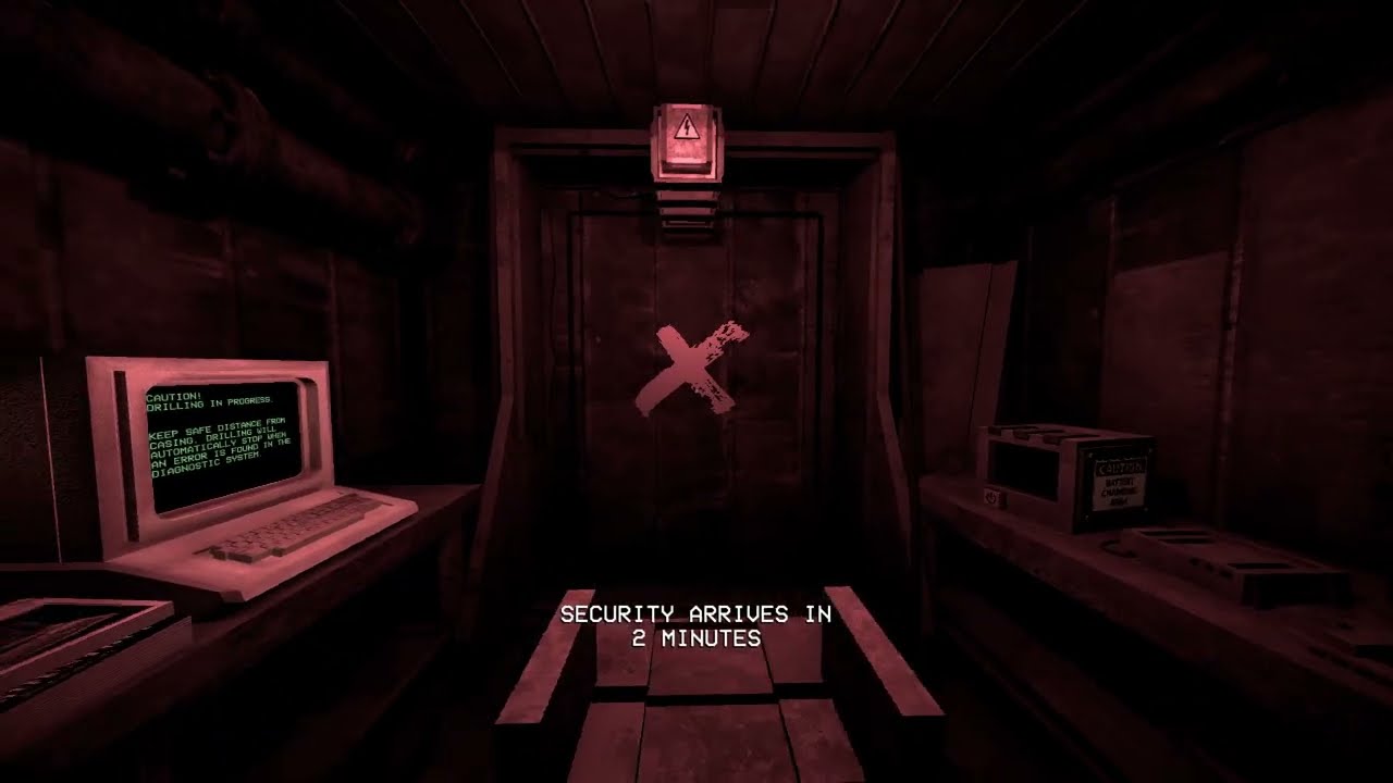 Drilling my way out of an escape room in The Other Side