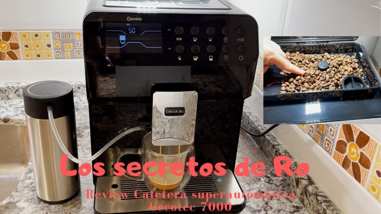 Power maticcino cecotec 7000 | Cafetera Superautomatica | Review | 4K - LSDR