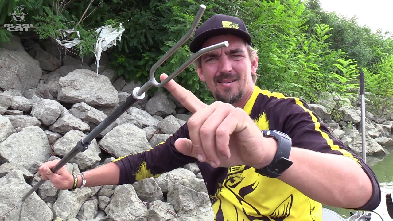Welsangeln in der Steinpackung mit K&ouml;derfisch / Echolot / U-Pose / Umlenken / Drill und Landung