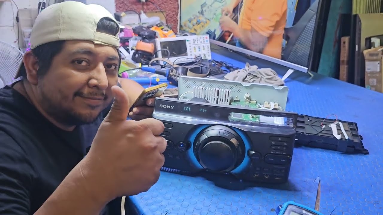 Equipo Sony HCD-M60D No Enciende.