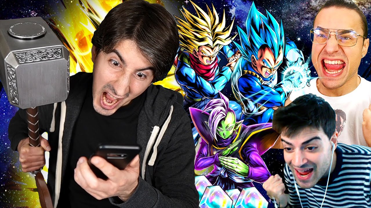 USO il MARTELLO di THOR nel PULL TRIPLO 🔨 TRUNKS ANIMATION 😍 w/ @Tuberanza e @Blaziken68x DB Legends