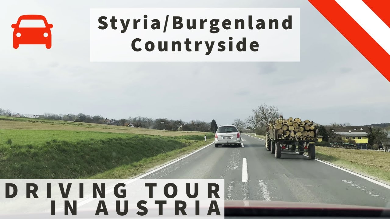 🇦🇹 Car Driving 🇦🇹 through Grafenschachen, Markt Allhau, Wörth/Lafnitz, St. Johann/Haide
