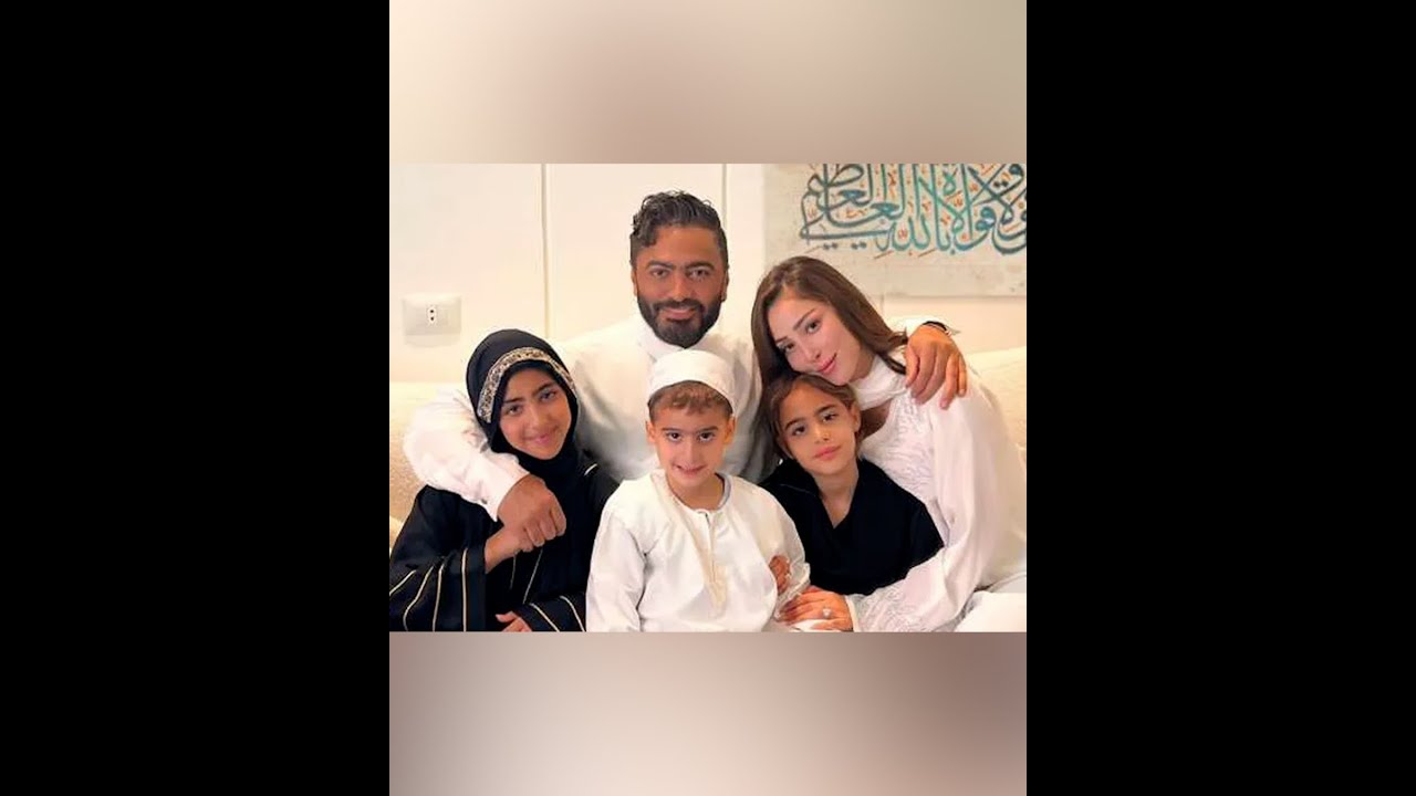فيديو طريف لـ تالية ابنة تامر حسني وهي تقلد والدتها بسمة بوسيل